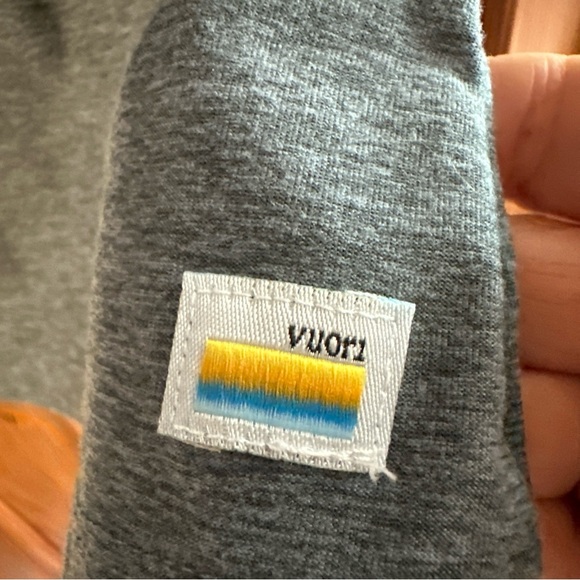 Vuori gray blue  Polo Shirt mens XXL strato tech - Picture 4 of 15